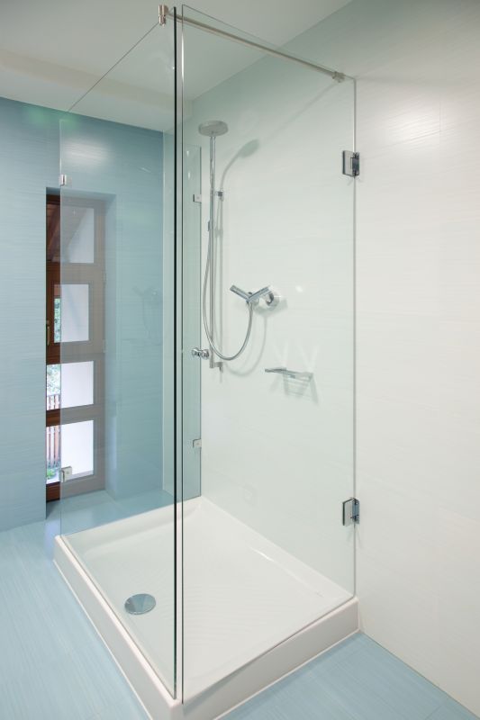 Frameless Glass Shower Enclosure